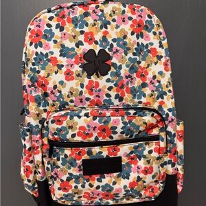 Lucky Brand Red and Pink Floral Bag